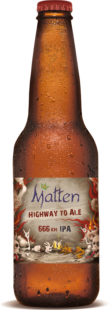 bouteille de biere Highway to ale de la brasserie Matten
